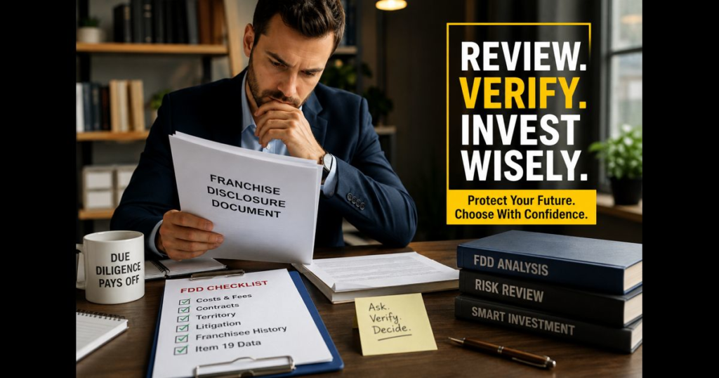 franchise disclosure document checklist